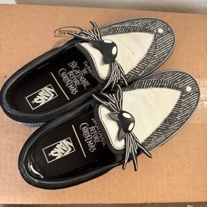 Jack Skellington Slip On Vans Women’s 8 Men’s 6.5